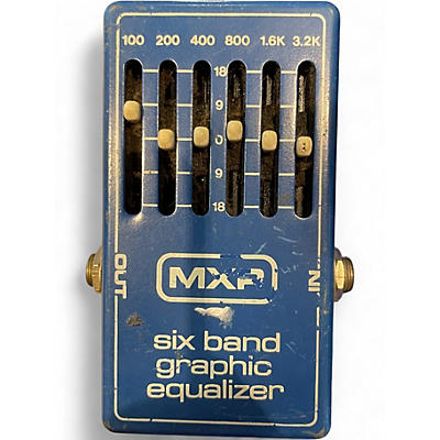 Used 1979 MXR MX-109 Six Band Graphic Equalizer Pedal