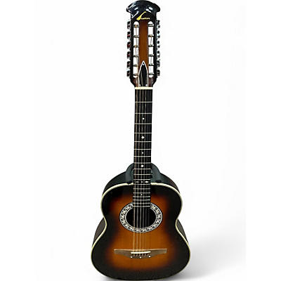 Used 1979 Ovation 1115 2 Color Sunburst 12 String Acoustic Guitar