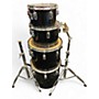 Used Pearl Used 1979 Pearl Multiple Vintage 1979 Fiberglass Concert Toms Jet Black Drum Jet Black 140