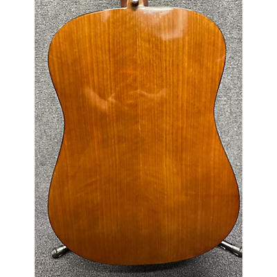 Harmony Used 1980 Harmony H106G Natural Acoustic Electric Guitar