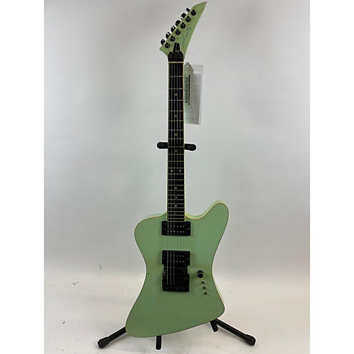Used 1980 Lentz Firebird II Foam Green Solid Body Electric Guitar Foam Green