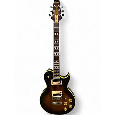 Used 1980s Aria PE60 2 Color Sunburst Solid Body Electric Guitar