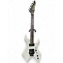 Used 1980s B.C. Rich Warlock White Solid Body Electric Guitar White