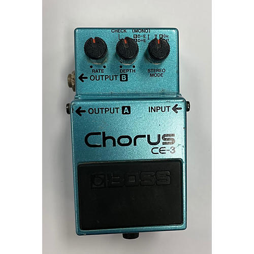 BOSS Used 1980s BOSS CE3 Chorus Effect Pedal