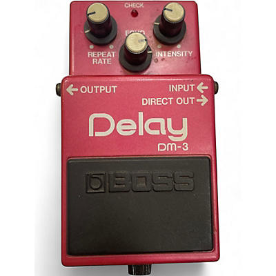 Used 1980s BOSS DM3 Analog Delay Effect Pedal