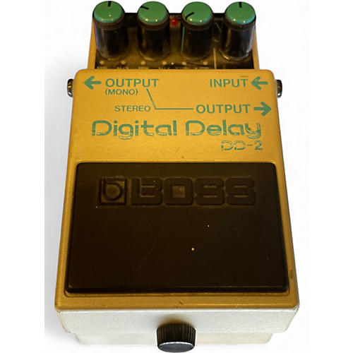 Used 1980s BOSS MIJ BLUE LABEL DD2 Effect Pedal