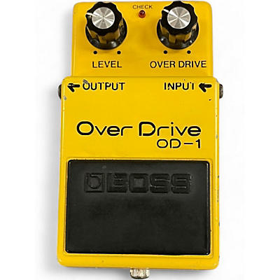 Used 1980s BOSS OD-1 Effect Pedal
