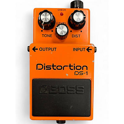Used 1980s Boss Analogman DS1 Distortion Mid Knob Mod Effect Pedal