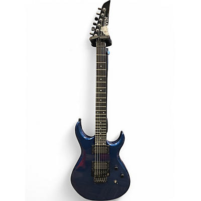 Used 1980s Carvin DC-135 METALIC BLUE Solid Body Electric Guitar