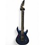 Used 1980s Carvin DC-135 METALIC BLUE Solid Body Electric Guitar METALIC BLUE