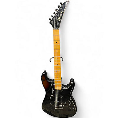 Used 1980s Charvel MODEL 1A Black Solid Body Electric Guitar