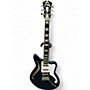 Used 1980s D'Angelico Premier Series Bedford SH NAVY BLUE Hollow Body Electric Guitar NAVY BLUE