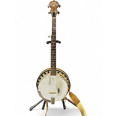 Used 1980s Deering BASIC Natural Banjo