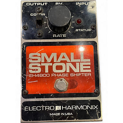 Used 1980s Electro-Harmonix Small Stone EH4800 Phase Shifter Effect Pedal