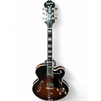 Used 1980s Epiphone EMPEROR TH Vintage Sunburst Hollow Body Electric Guitar