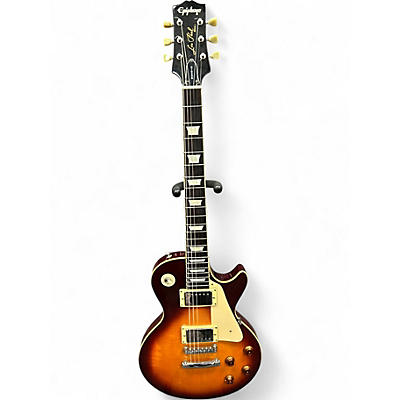 Used 1980s Epiphone Les Paul Standard Bourbon burst Solid Body Electric Guitar