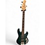 Used 1980s Ernie Ball Music Man SABRE 3EQ Sting Teal Electric Bass Guitar Sting Teal