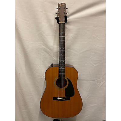 Fender Used 1980s Fender Gemini II Vintage Natural Acoustic Electric Guitar