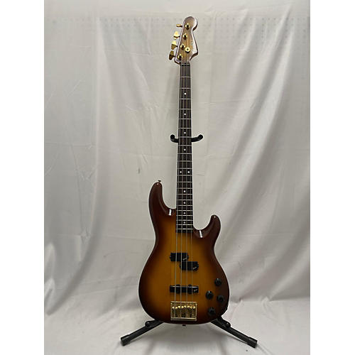 Fender Used 1980s Fender MIJ Precision Bass Lyte Brown Sunburst Electric Bass Guitar Brown Sunburst