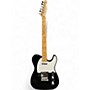 Used 1980s Fender MIJ Telecaster Black Solid Body Electric Guitar Black