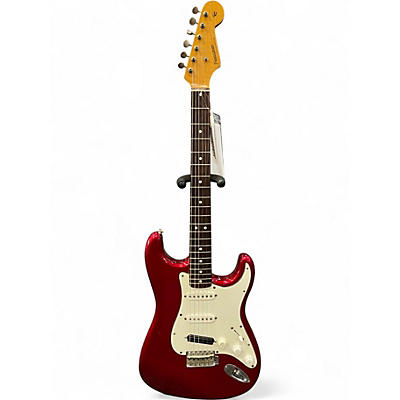Used 1980s Fernandes S type Red Solid Body Electric Guitar