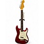 Used 1980s Fernandes S type Red Solid Body Electric Guitar Red