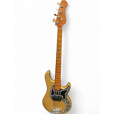 Used 1980s G&L L-1000 Gold Electric Bass Guitar