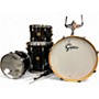 Used Gretsch Drums Used 1980s Gretsch Drums 4 piece American Progressive Jazz Black Drum Kit Black