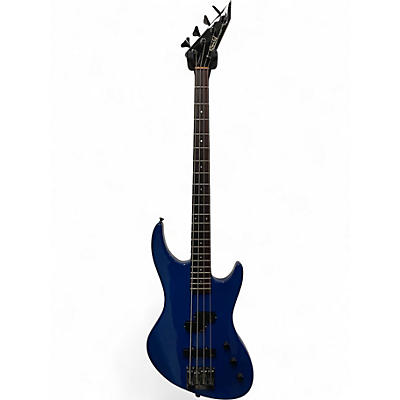 Used 1980s Guild Pilot Blue Electric Bass Guitar