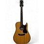 Used 1980s Hondo II H155C Natural Acoustic Guitar Natural