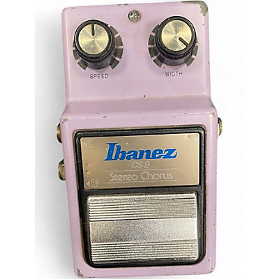 Used 1980s Ibanez CS9 Stereo Chorus Effect Pedal