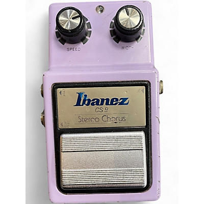 Used 1980s Ibanez CS9 Stereo Chorus Effect Pedal