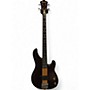 Used 1980s Ibanez Musician Dark Stain Electric Bass Guitar Dark Stain