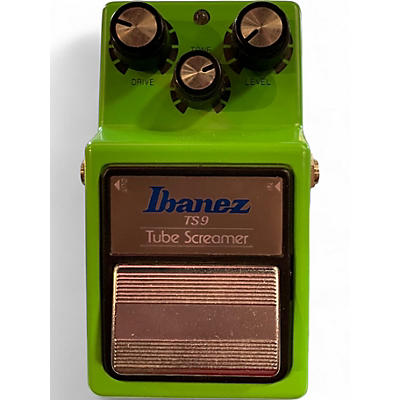 Used 1980s Ibanez TS9 Tube Screamer Distortion Effect Pedal