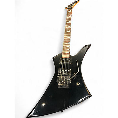 Used 1980s Jackson Kelly Pro II Black Solid Body Electric Guitar