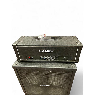 Used 1980s Laney ProTube 50 MV Tube Guitar Amp Head