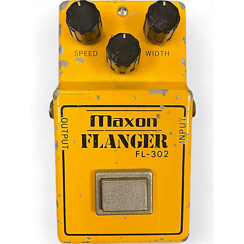 Used 1980s Maxon FL-302 Flanger Effect Pedal