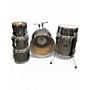 Used 1980s Pearl 6 Piece Export Chrome Drum Kit Chrome