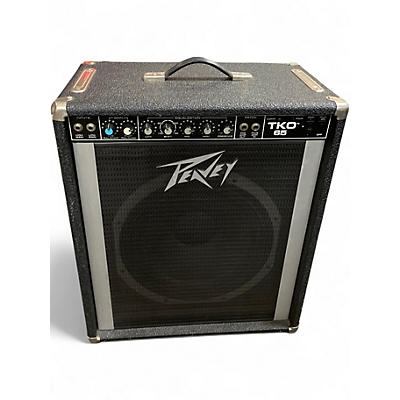 Used 1980s Peavey TKO 65 1X15 65W Bass Combo Amp