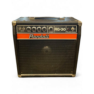 Used 1980s Randall RG-30 Guitar Combo Amp