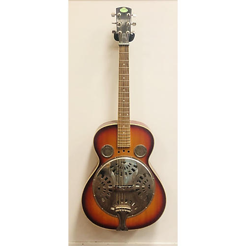 Regal Used 1980s Regal RD30V Round Neck Sunburst Resonator Guitar Sunburst