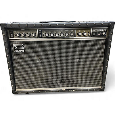 Used 1980s Roland JC120 Jazz Chorus 2x12 Guitar Combo Amp