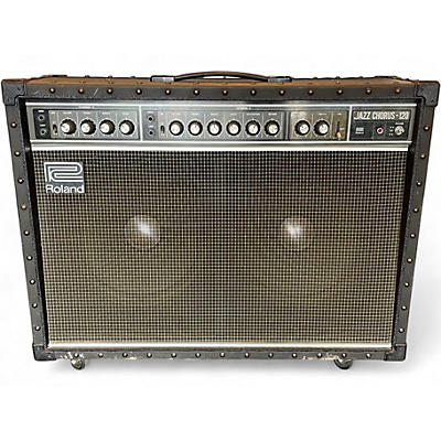 Used 1980s Roland JC120 Jazz Chorus 2x12 Guitar Combo Amp