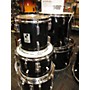 Used Sonor Used 1980s SONOR 5 piece Phonic Gloss Black Drum Kit Gloss Black