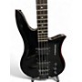 Used 1980s Steinberger XQ2A BLACK Electric Bass Guitar BLACK