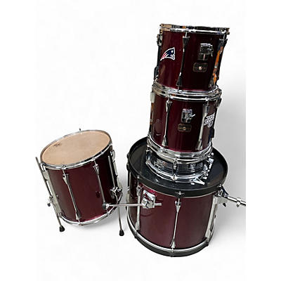 Used 1980s TAMA 5 Piece Artstar Wine Red Drum Kit