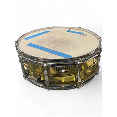 Tama Used 1980s Tama 14X5 Snare Brass Drum