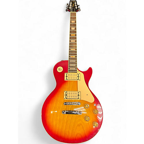 Used 1980s Vantage Les Paul 2 Color Sunburst Solid Body Electric Guitar 2 Color Sunburst