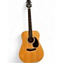Used 1980s Vega V 244 18 Style Dread with V Neck Natural Acoustic Guitar Natural