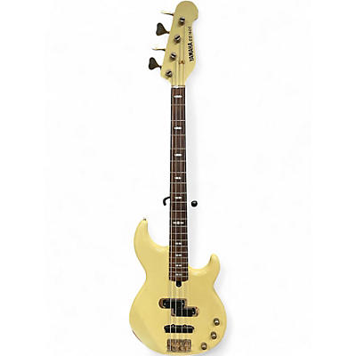 Used 1980s Yamaha BB1600 Yellow Electric Bass Guitar